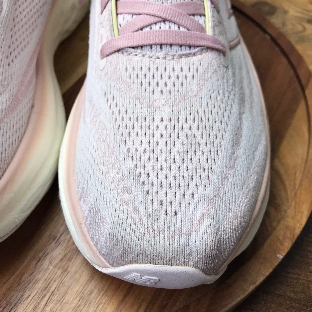 New Balance Fresh Foam X 1080v13 Womens 10.5 2A Narrow Pink Running Sneakers - Picture 7 of 14
